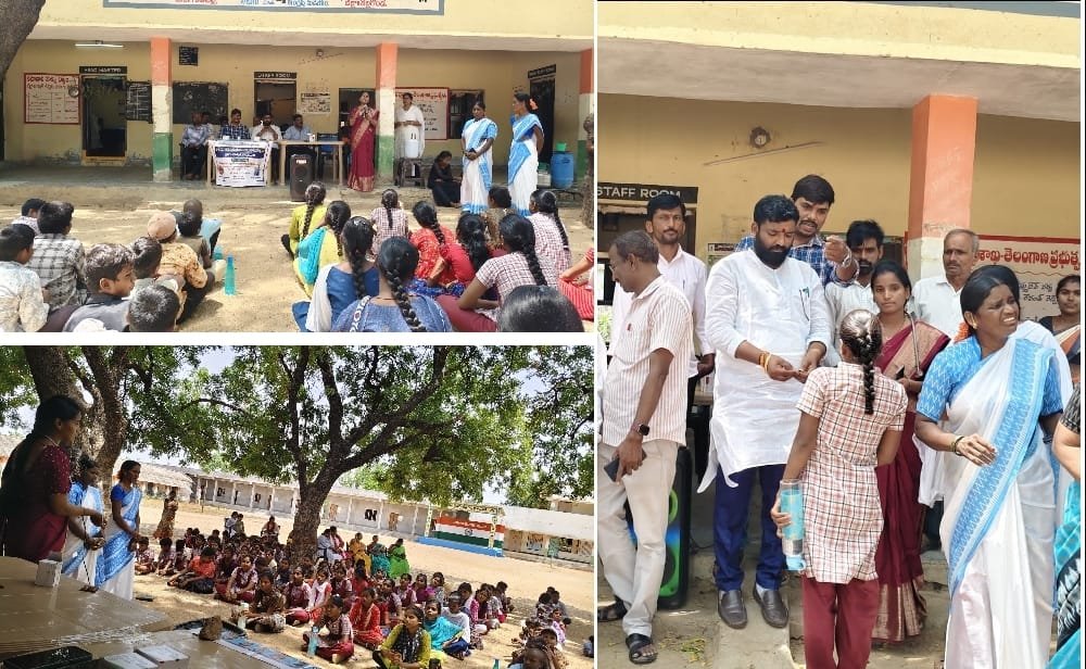 గుడిపల్లిలో జాతీయ నూలు పురుగుల నిర్మూలన దినోత్సవం ఘనంగా నిర్వహణ
